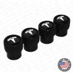Roundel Auto Car Wheels Tire Air Valve Caps Stem Dust Tesla Logo Cover Sport. Fixed Price $8.99.