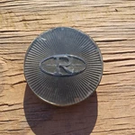 Buick Riviera Wire Hubcap Center Piece 1989-1993 Part Number 01644549 02. Fixed Price $19.95.