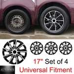 17" Set Of 4 Universal Hubcaps For Car Turck Svu Snap On Wheel Rim Covers R17. Fixed Price $56.99.