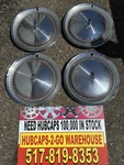 1974-76 Vintage Oldsmobile 98 Hubcaps Set Beautiful Red P/n A416308. Fixed Price $139.00.