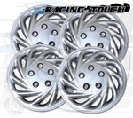 Wheel Cover Replacement Hubcaps 15" Inch Metallic Silver 4PCS Set #868. Fixed Price $70.18.