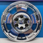 One 2007-2014 Chevy Silverado Tahoe Suburban # IMP347X 17" Chrome Wheel Skin. Fixed Price $29.99.