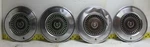 Used Oem Ford Set 15" Brown Hub Caps D7AZ1130A 1975-78 Galaxie Torino PASS(4451. Fixed Price $169.96.