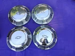 1968-72 Chevy Dog Dish Hub Caps Biscayne Impala Belair 10.5"OEM Gm (4). Fixed Price $299.99.
