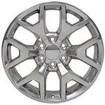 Polished 20" Wheel - 20X9 #5656 Compatible With Sierra. Fixed Price $387.95.
