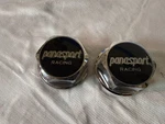 2 Panasport Wheel Center Caps. Fixed Price $40.00.