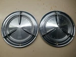 *set Of 2* Vintage 1960 Pontiac Bonneville 14" Hubcap Wheel Cover Used. #PON60S. Fixed Price $76.49.