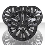 Set Of 4 20" 15 Spoke Wheel Skins For 2022-2025 Nissan Pathfinder Gloss Black. Fixed Price $129.74.