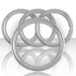 14" Chrome Trim Rings Beauty Bands Outer Edge Steel Wheels Rims Ford. Fixed Price $48.48.