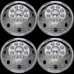 16.5" Chrome Rv Motorhome Dual Wheel Simulators Rim Covers Hubcaps Van Truck. Fixed Price $129.99.
