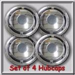 1989-1990 Chevrolet Caprice Hubcaps 15" Chrome Replica Chevy Wheel Cover. Fixed Price $120.00.