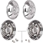 2005-2025 Ford F450/F550 19.5" 10 Lug Dually Wheel Simulators Stainless Steel. Fixed Price $199.98.