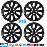 16" For 2009-2026 Toyota Corolla Hub Caps Wheel Covers With Bolt On Black. Fixed Price $47.99.
