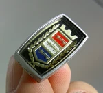 1975 1976 Ford Gran Torino Steering Wheel Horn Pad Logo Emblem Badge. Fixed Price $39.00.