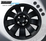 17" Matte Black Hubcap Wheel Rim Covers 4PC, Style Code 721 Inches. Fixed Price $59.35.