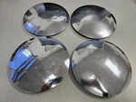 Set Of 4 Used Original Porsche 356C 356SC Disc Brake Hubcaps No Holes 3/63 Nla. Fixed Price $125.00.