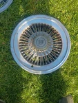 1973 To 1979 Buick Century Lesabre 15 Inch Wire Spoke Hubcap Wheel Cover. Fixed Price $50.00.