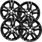 Set Of 4 Gloss Black 17" Impostor Wheel Skins 15-19 Ford Fusion Rim Covers. Fixed Price $95.95.