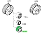 Ford Oem 11-16 F-250 Super Duty Wheels-wheel Cap BC3Z1130A. Fixed Price $90.00.
