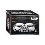 Complete Chrome Cap & 33MM Lug Nut Covers Kit For One Truck Trux THUB-C2. Fixed Price $129.95.