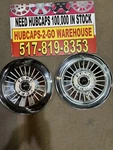 1957 Ford Ranchero Thunderbird New Old Stock 14 Hubcap Convertible Oem Set 2. Fixed Price $400.00.
