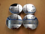 Chrome 3.25" Center Caps Gm 20 22 Inch Escalade Yukon Tahoe Oem Wheels Set Of 4. Fixed Price $22.00.
