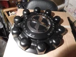 American Racing Atx Series AO1900401B Front Black Wheel Rim Center Cap 10-LUG. Fixed Price $30.00.