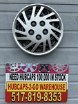 1993-95 Dodge Caravan Shadow Lebaron 15 Used Silver Hubcap Charcoal Oem Dent. Fixed Price $26.50.