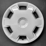 One New Wheel Cover Hubcap Fits 2007-2009 Nissan Versa 15" Silver # 447-15S. Fixed Price $19.00.