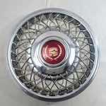 89-93 Cadillac Wire Spoke Hubcap Wheel Cover 25558104. Fixed Price $49.00.