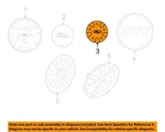 Ford Oem 00-03 Focus Wheels Covers Trim-wheel Cap YS4Z1130BB. Fixed Price $50.38.