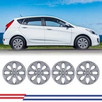 4X 14" Wheel Covers Snap On Full Hub Caps For 2012 2013-2017 Hyundai Accent. Fixed Price $49.99.