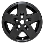 For Jeep Wrangler 2007-2017 Cci IWCIMP340BLK 5-SPOKE Gloss Black Wheel Skins. Fixed Price $82.95.
