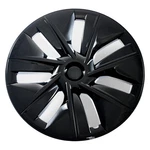 For Tesla Y 2020-2024 Trim Illusion WC108-19BLK 19" Gloss Black Wheel Cover Set. Fixed Price $165.99.