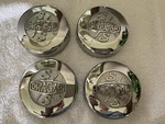 Rare Nos 4 Pc Cragar Ss S/s Chrome Wheel Rim Center Caps 09090. Fixed Price $145.00.