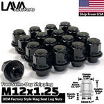 20X Black 12X1.25 Oem Mag/flat Seat Lug Nut Fit Nissan Infiniti Toyota 86. Fixed Price $24.19.