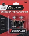 Colby Emergency Tire Valves 2-PACK Black Color (CV-EV10) Brand New. Fixed Price $36.00.