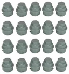 Dorman Grey Lug Nut Cover M24-2.0 Hex 19MM Set 20 For Chevy Buick Pontiac Saturn. Fixed Price $27.95.