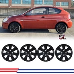 Set Of Hubcaps For 2008-2011 Hyundai Accent 14" Wheel Cover Bolt-on 7 Spoke. Fixed Price $46.99.