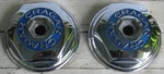 Nos 1970'S 80'S Vintage Cragar Chrome Center Hub Caps Hex Bolt On 15" 29035 T1A. Fixed Price $79.99.