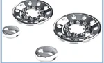 22.5 Abs Chrome-plated Rear Wheel Cover Simulator Set Of. Fixed Price $180.00.