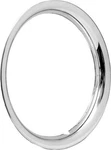 15" Stainless Steel 1-1/2" Deep Round Lip Rally Trim Ring For Oe Wheels. Fixed Price $74.96.