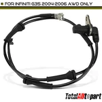 Abs Wheel Speed Sensor For Infiniti G35 2004-2006 Awd Front Passenger Right Side. Fixed Price $15.78.