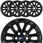 4 Fits Ford F150 Xlt 2018-2020 Black 18" Wheel Skins Full Rim Covers Hub Caps. Fixed Price $119.99.