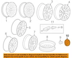 Buick Gm Oem 06-11 Lucerne Wheel-center Cap Hub Cover 9595011. Fixed Price $62.36.