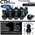 24PC Ford Oem Factory Black 14X1.5 Wheel Lug Nut F-150/EXPEDITION/NAVIGATOR. Fixed Price $40.69.