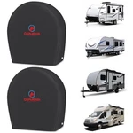 Comnova Rv Tire Covers 2 Xl Fit Diameter 33"-35" Black Packs. Fixed Price $42.50.