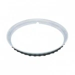 United Pacific A6224-4 Wheel Side Ring, Beauty Rim, 14", Ribbed, Stainless Steel. Fixed Price $55.78.