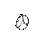 Genuine Mercedes-benz Oe Hub Cap 000-400-27-00-9283. Fixed Price $29.79.