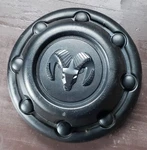 1 Used Oem 94-99 Dodge Ram 2500 Black Lug Wheel Center Hub Cap 52038268 80207F. Fixed Price $35.00.